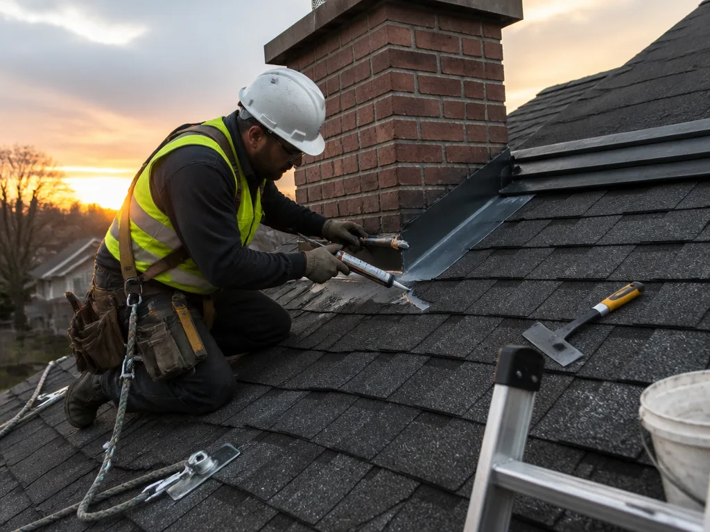 Chimney Flashing Repair