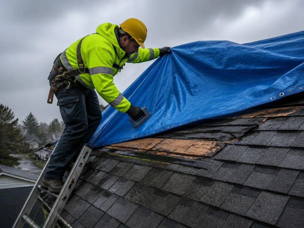 Emergency Roof Tarping